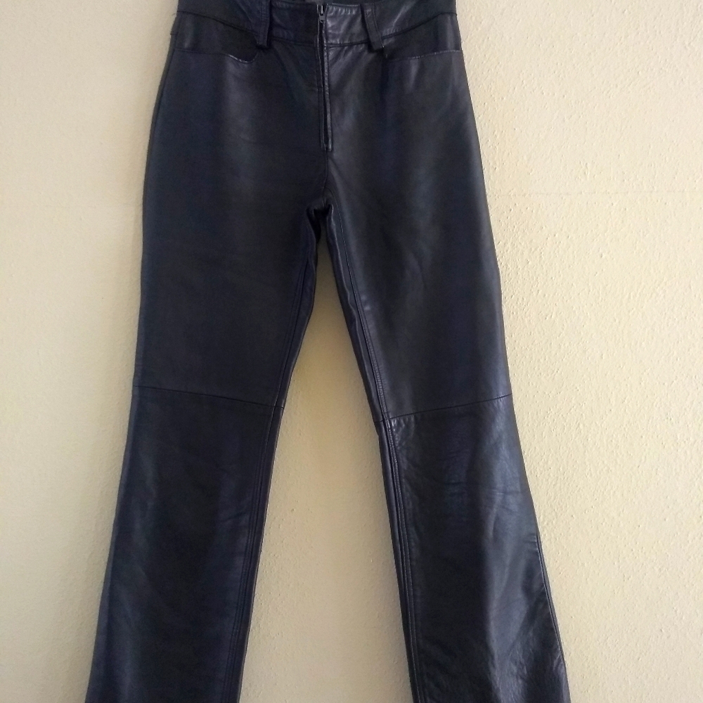 Banana Republic Leather Pants Size 2